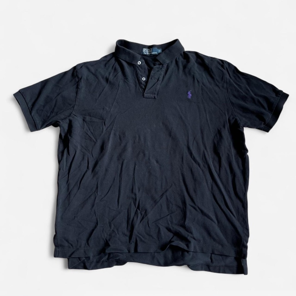 Ralph Lauren Men's Black Polo Shirt